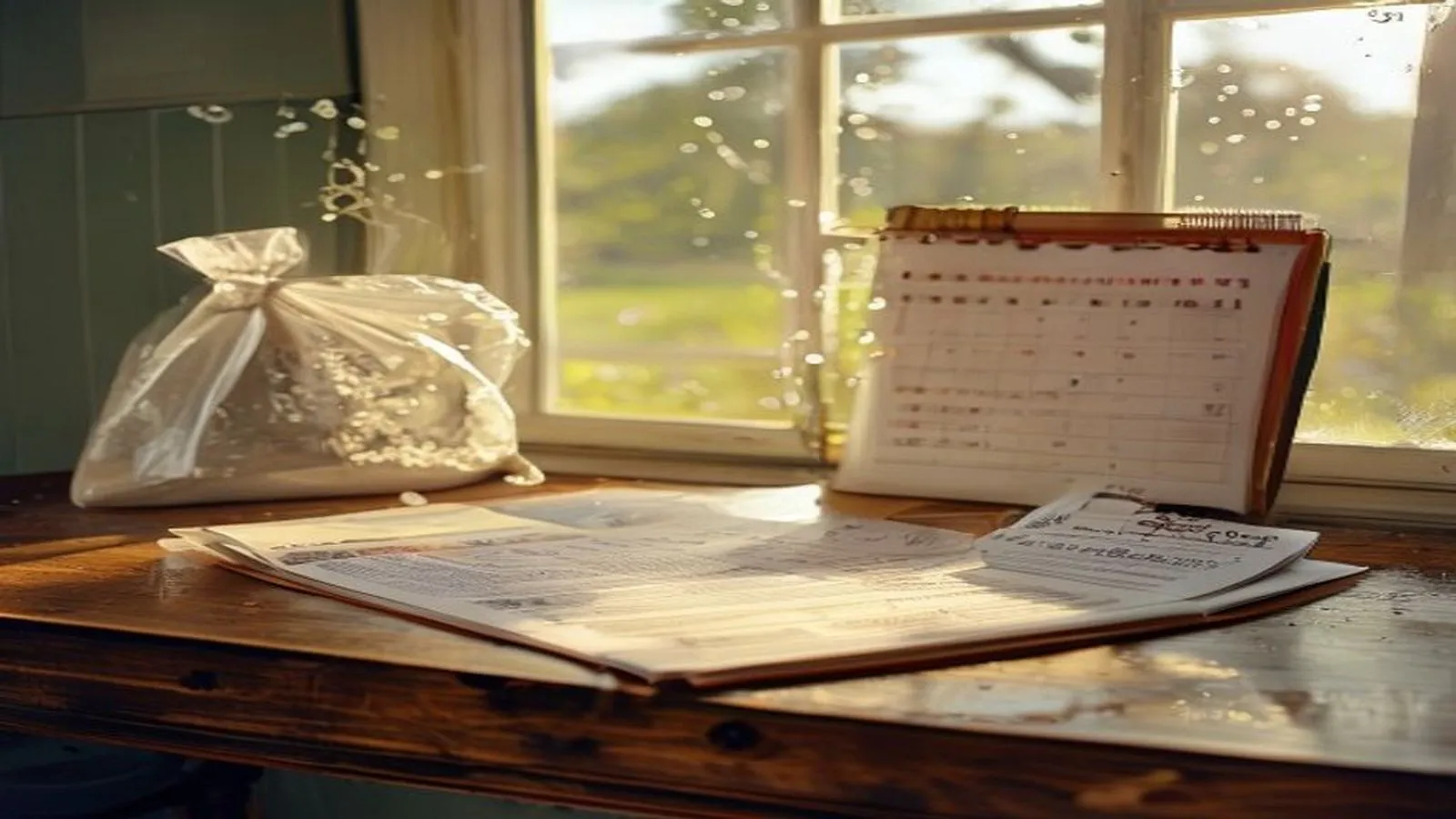 Texas hail claim documents with a circled deadline on a calendar